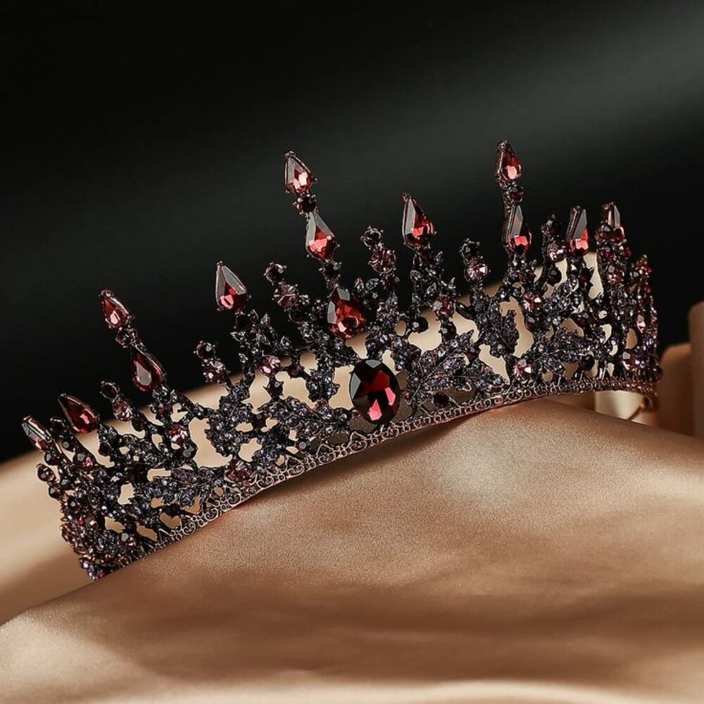 Queen Crown Rhinestone Wedding